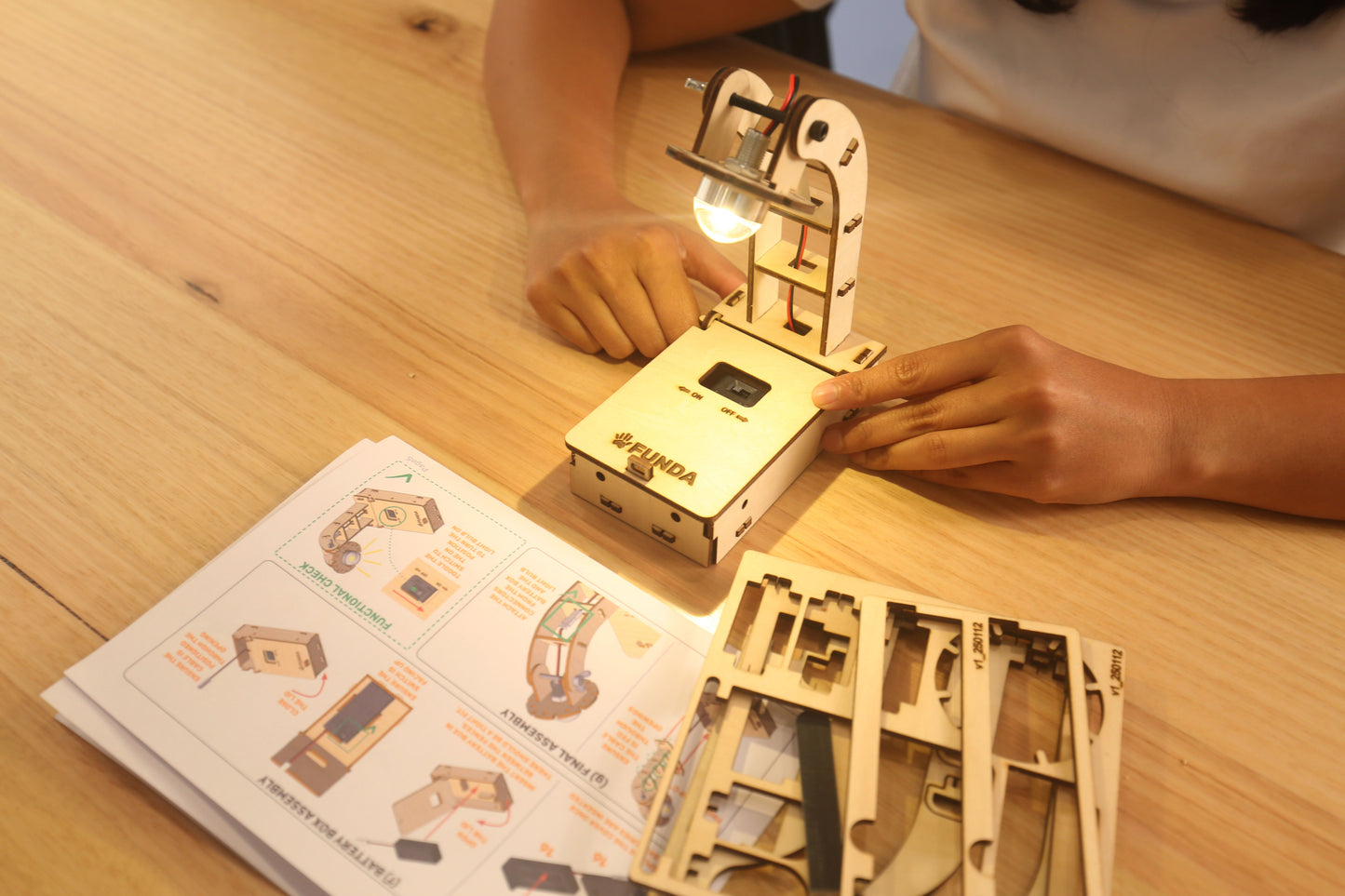 Light Electronics STEM Kit - Build Circuits & Spark Curiosity (Ages 8-12)