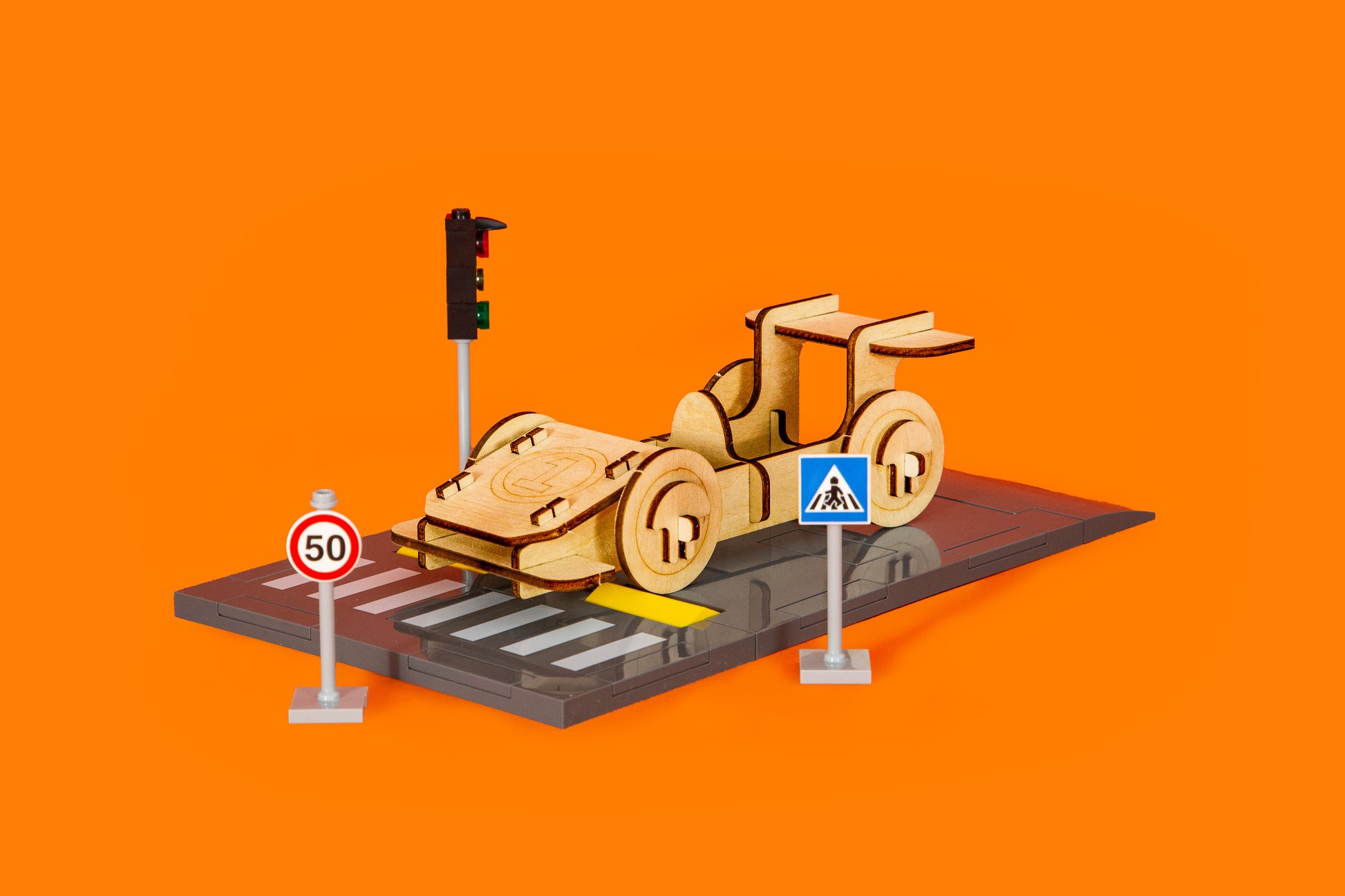 STEM Kit for Kids - Build and Discover Race Car Parts and Function