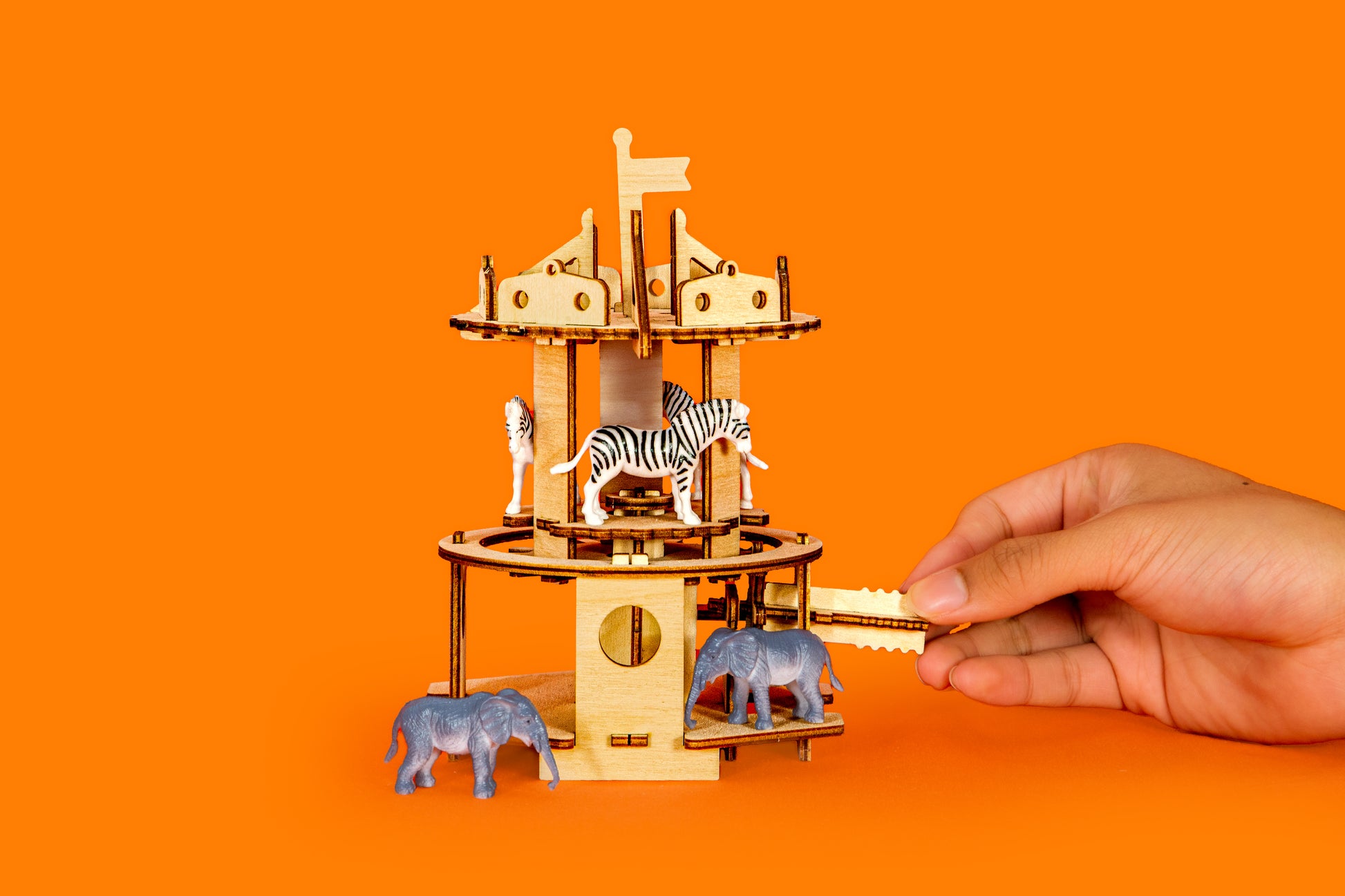 Carousel STEM Learning Kit - Functional Gears at Home