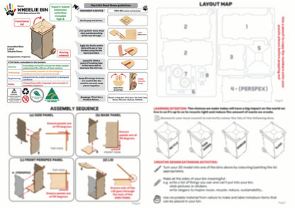 Wheelie Bin STEM Learning Kit - Complete Kit For Home Education