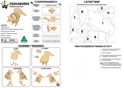 Kookaburra STEM Learning Kit - Complete Kit For Home Education
