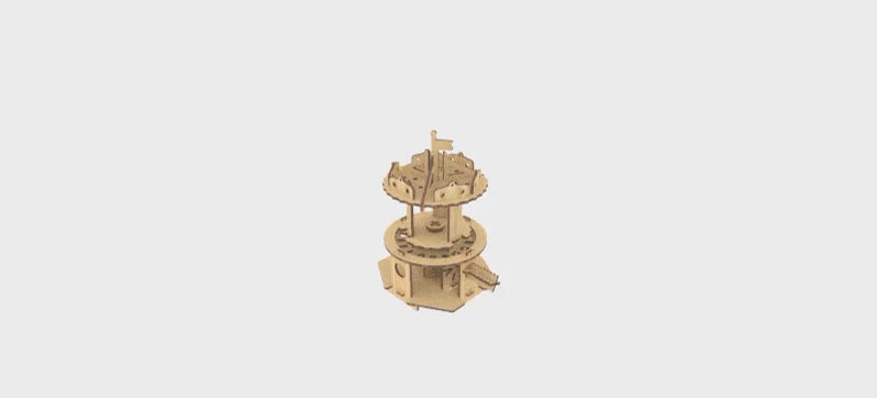 Carousel STEM Learning Kit - Interactive STEM Project for Kids