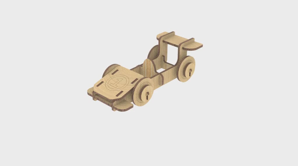 Race Car Forces & Motion Learning Kit - Interactive STEM Project for Kids